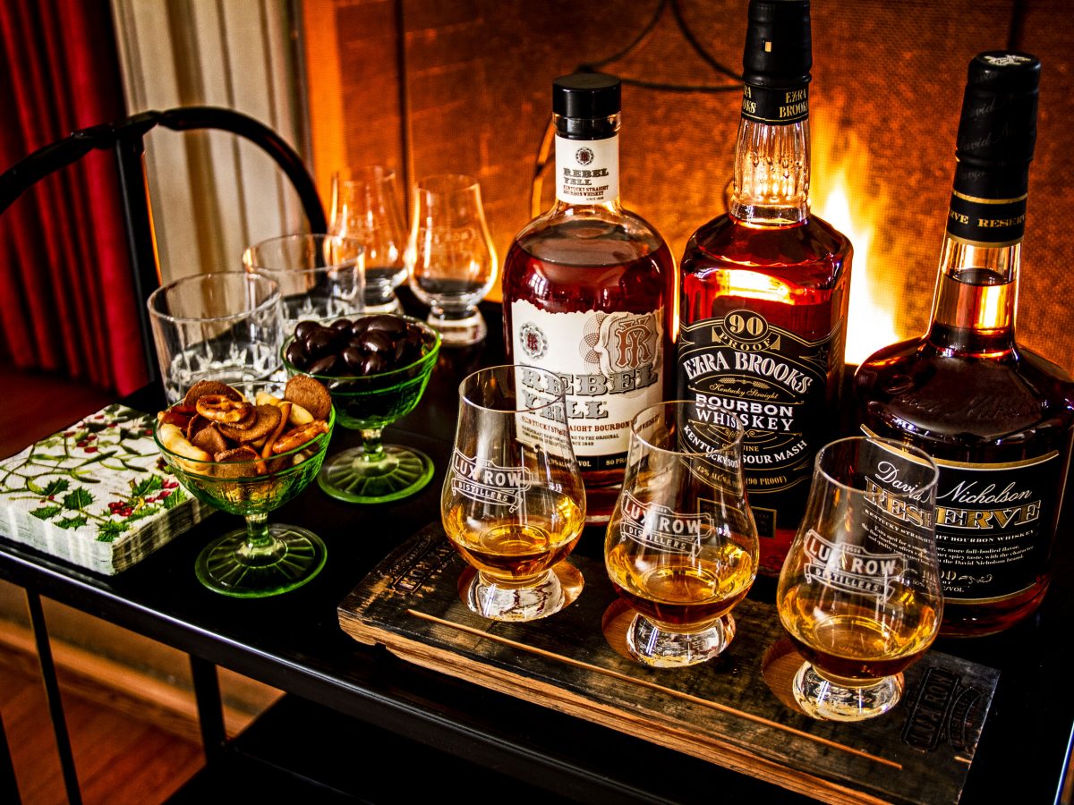 How to Host a Holiday Whiskey Tasting Party Lux Row Distillers