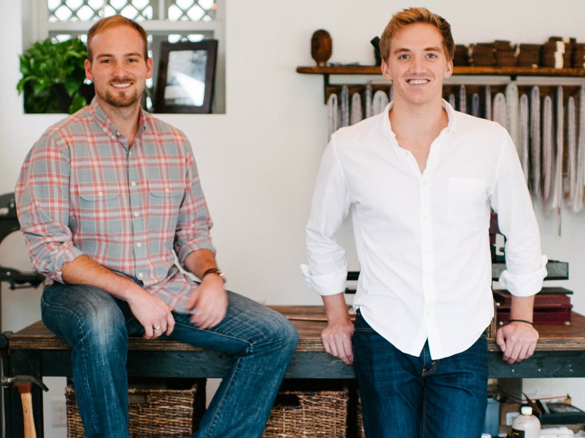 Clayton & Crume founders Clay Simpson and Tyler Jury