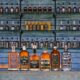 a lineup of Lux Row Distillers whiskeys and bourbons